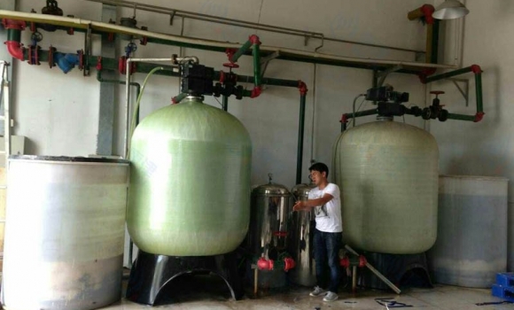北京海军总医院 锅炉软化水设备 50吨/每小时-918博天堂KF-KF-/E2-1500（美国富莱克控制阀3900